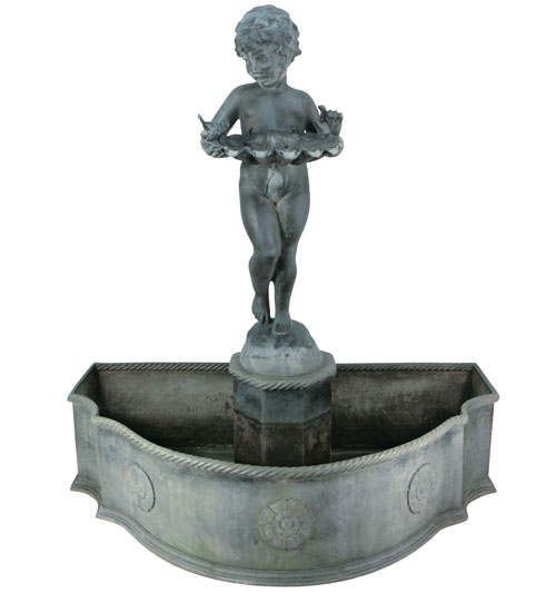 Girl with Shell Fountain